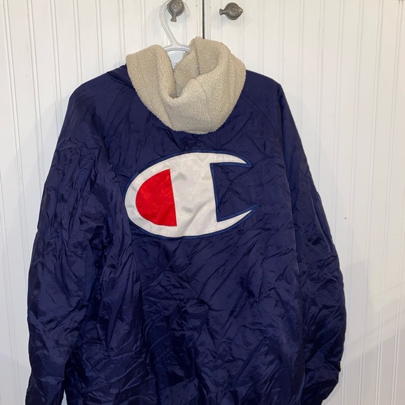 SUPREME X CHAMPION SHERPA zip up jacket  | Authentic - Picture 3 of 6